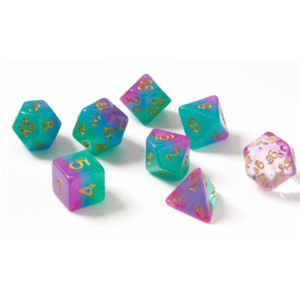 Sirius Dice Polyhedral Set (7) - Northern Lights