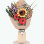ROKR Wooden Bloom Bouquet-construction-models-craft-The Games Shop
