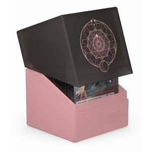 Ultimate Guard - Deck Box 100 Count - Druidic Secrets Boulder Fatum (Dusty Pink)