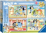 Ravensburger - 4x42 Piece - Bluey Gotta be Done!-jigsaws-The Games Shop