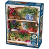 Cobble Hill - 500 Piece - Flower Cupboard-jigsaws-The Games Shop