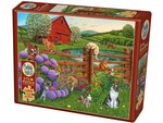 Cobble Hill - 275 XL Piece - Farm Cats-jigsaws-The Games Shop