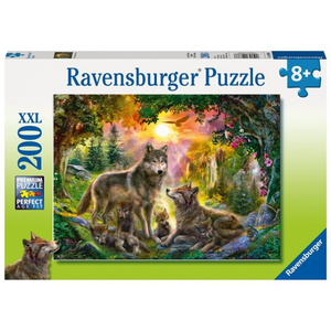 Ravensburger 200 piece - Wolf Family in the Sun