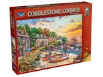 Holdson -1000 Piece - Cobblestone Corner English Harbour-jigsaws-The Games Shop
