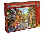 Holdson -1000 Piece - Cobblestone Corner Meadow Hill Lane-jigsaws-The Games Shop