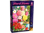 Holdson -1000 Piece - Floral Fiesta Peonies, Roses & Strawberries-jigsaws-The Games Shop