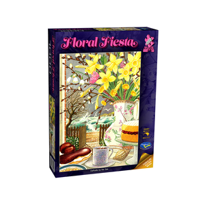 Holdson -1000 Piece - Floral Fiesta Daffodis by the Sea