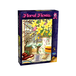 Holdson -1000 Piece - Floral Fiesta Daffodis by the Sea