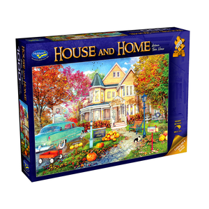 Holdson -1000 Piece - House & Home Autumn Town House