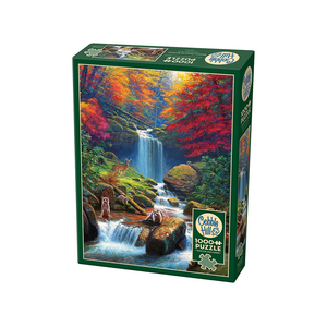 Cobble Hill -1000 Piece - Mystic Falls in Autumn