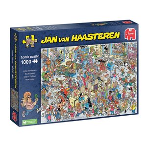 Jumbo -1000 Piece - Jan Van Haasteren At the Hairdressers