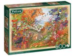 Falcon - 500 Piece - Autumn Hedgerow-jigsaws-The Games Shop