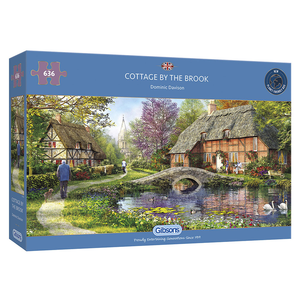Gibson - 636 Piece - Cottage by the Brook