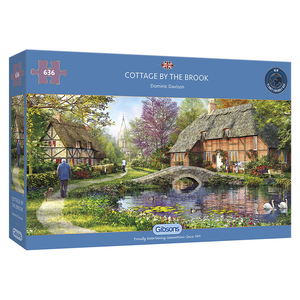 Gibson - 636 Piece - Cottage by the Brook