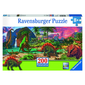 Ravensburger 200 piece - Panorama Land of the Dinosaurs