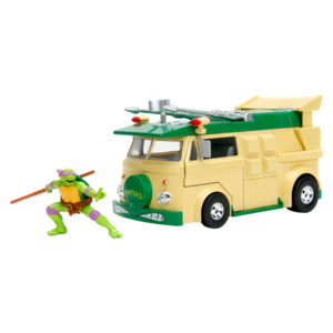 Teenage Mutant Ninja Turtles 1987 - Party Wagon with Donatello 1:24 Scale Vehicle