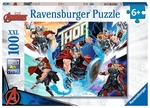 Ravensburger - 100 Piece - Marvel Hero Exact Hero 1 Mighty Thor-jigsaws-The Games Shop