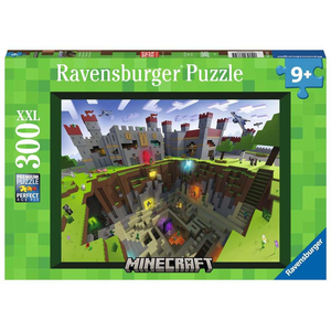 Ravensburger - 300 Piece - Minecraft Cutaway
