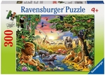 Ravensburger 300 piece - Evening at the Watering Hole-jigsaws-The Games Shop