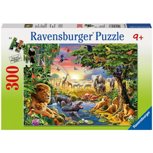 Ravensburger 300 piece - Evening at the Watering Hole
