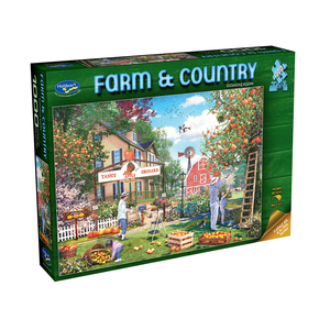 Holdson - 1000 Piece - Farm & Country - Collecting Apples