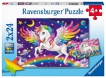 Ravensburger - 2x24 Piece - Unicorn and Pegasus-jigsaws-The Games Shop