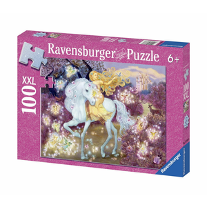 Ravensburger 100 piece - Glitter Riding in the Woods