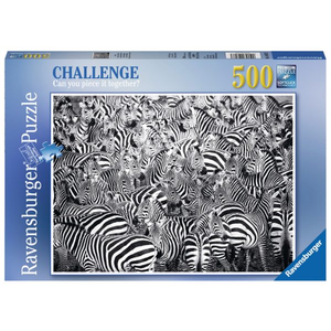 Ravensburger - 500 piece - Zebra Challenge