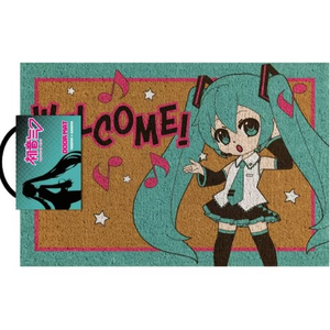 Door Mat - Hatsune Miku Welcome