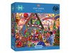 Gibson - 1000 Piece - Visit to Santa-jigsaws-The Games Shop