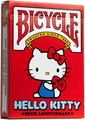 Bicycle - Single Deck - Hello Kitty 50th Anniversary-card & dice games-The Games Shop