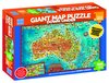 Blue Opal - 300 Piece Giant Map - Down Under-jigsaws-The Games Shop