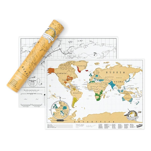 Scratch Map - Travel Size