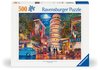Ravensburger - 500 Piece - Evening Streets Of Pisa-jigsaws-The Games Shop
