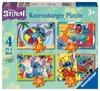 Ravensburger - 4 in a Box (12/16/20/24) - Disney Stitch-jigsaws-The Games Shop
