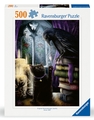 Ravensburger - 500 Piece - Black Cat & Raven-jigsaws-The Games Shop
