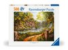 Ravensburger - 500 Piece - Cottage by the River-jigsaws-The Games Shop