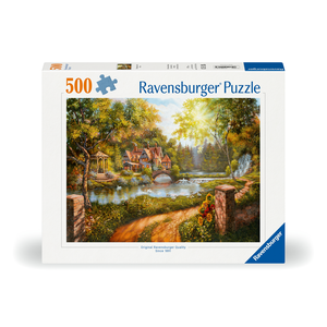 Ravensburger - 500 Piece - Cottage by the River
