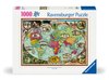 Ravensburger - 1000 Piece - Around the World by Bike-jigsaws-The Games Shop