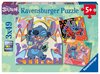 Ravensburger - 3 x 49 Piece - Disney Stitch-jigsaws-The Games Shop
