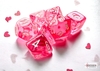Chessex - Mini Polyhedral Set (7) - Translucent Pink/White-gaming-The Games Shop