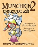 Munchkin - 2 Unnatural Axe expansion-card & dice games-The Games Shop