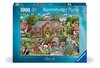 Ravensburger - 1000 Piece - Village Life-jigsaws-The Games Shop