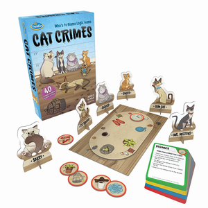 Thin Fun - Cat Crimes - Who's to Blame Logic Game