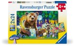 Ravensburger - 2 x 24 Piece - Loving Forest friends-jigsaws-The Games Shop