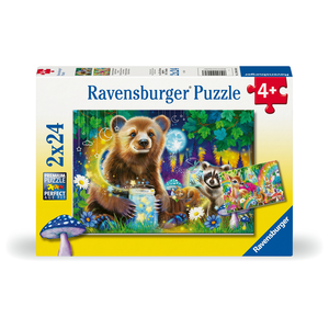 Ravensburger - 2 x 24 Piece - Loving Forest friends