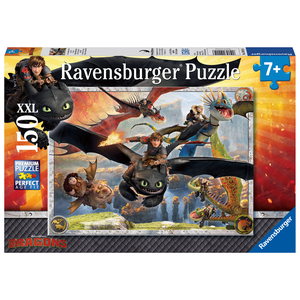 Ravensburger - 150 Piece - HTTYD Easily Tamed Dragons
