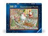 Ravensburger - 500 Piece - Here Comes Christmas-jigsaws-The Games Shop