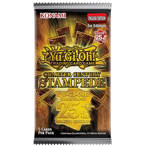 Yu-Gi-Oh - Quarter Century 25th Anniversary Stampede Booster (each)