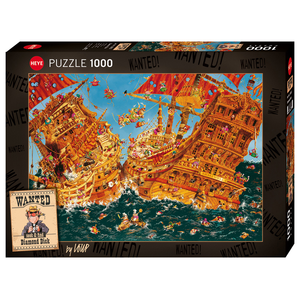 Heye - 1000 Piece - Wanted! Diamond Dick